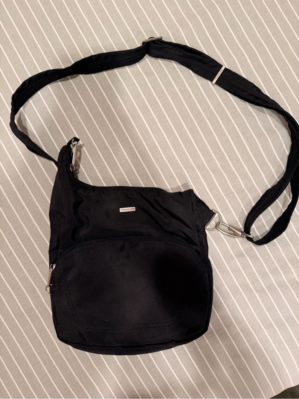 Travelon Black Everyday Crossbody Bag
